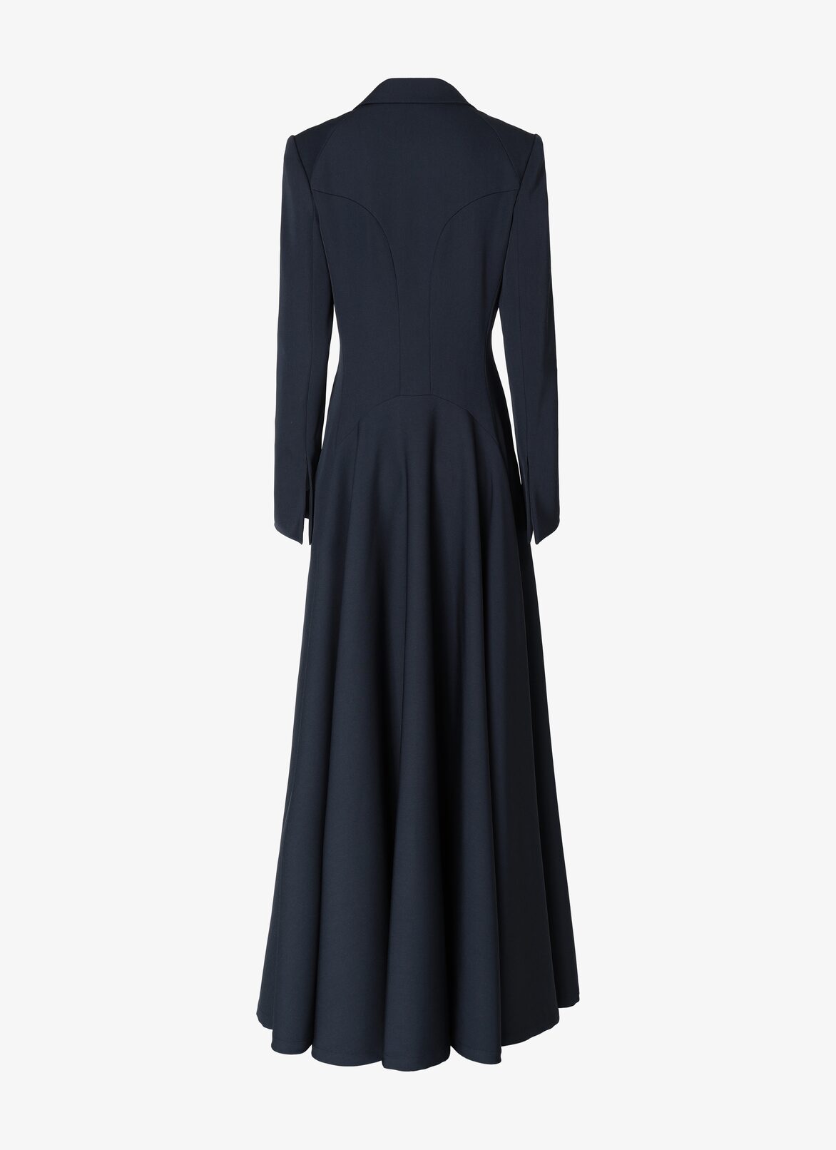 Long Tailored Coat ALAÏA NIGHT BLUE LONG TAILORED COAT